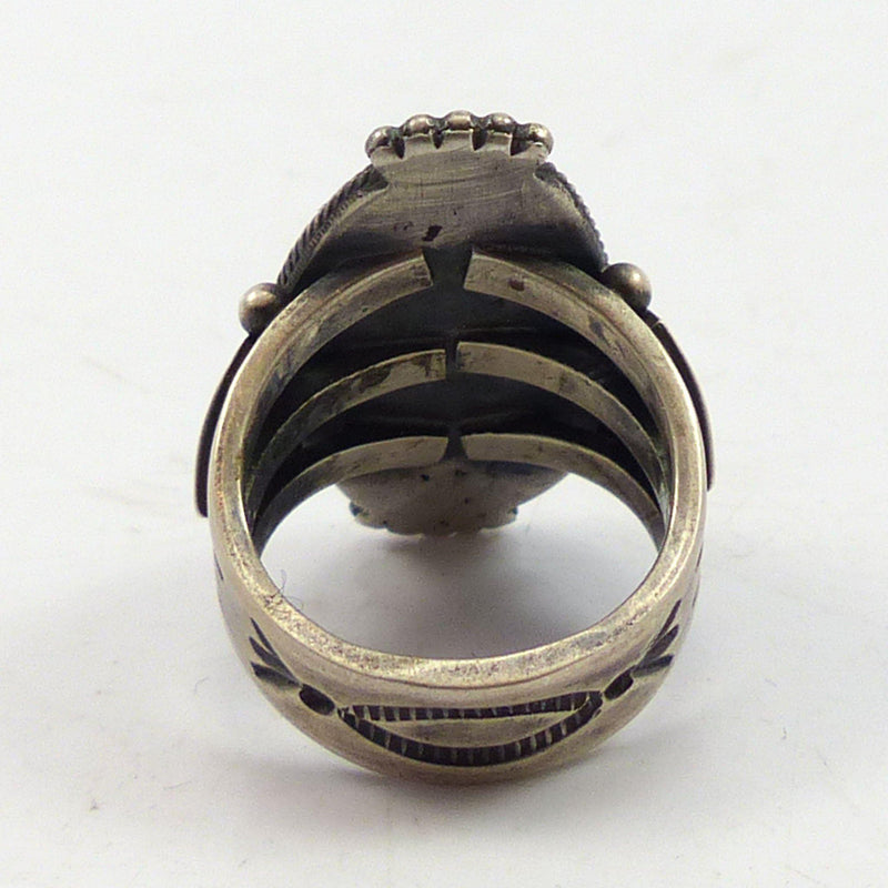 Blue Gem Turquoise Ring by Steve Arviso - Garland&
