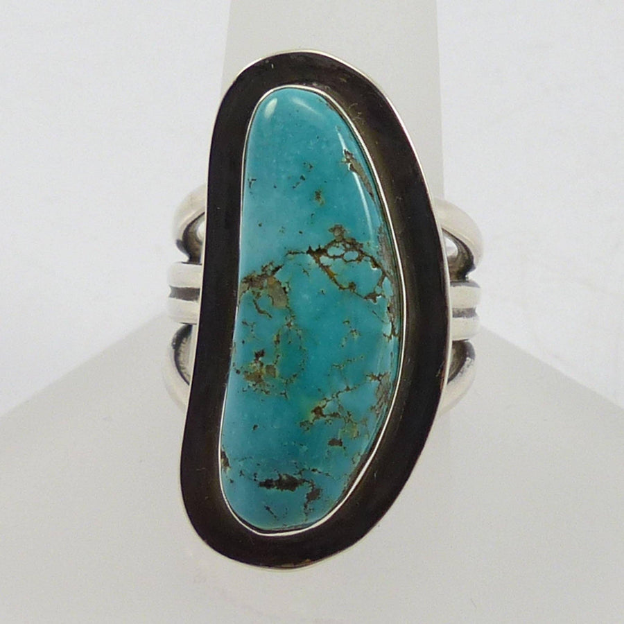 Fox Turquoise Ring by Tommy Jackson - Garland's