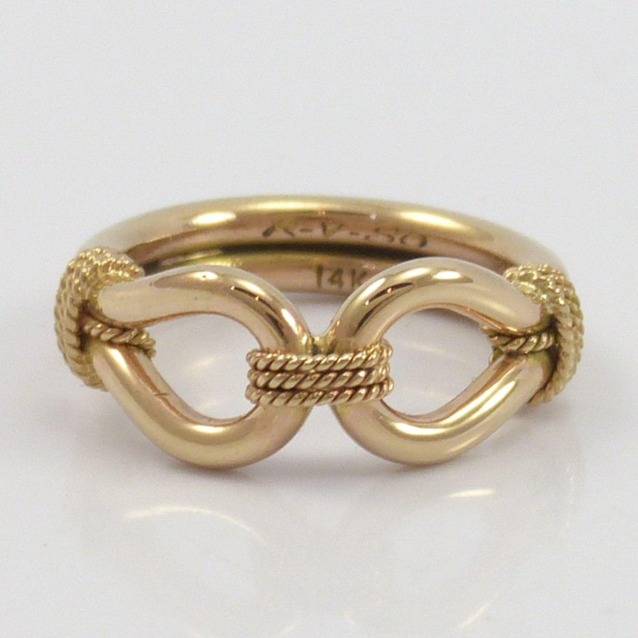 Gold Horse Whisper Ring by Steve Arviso - Garland's