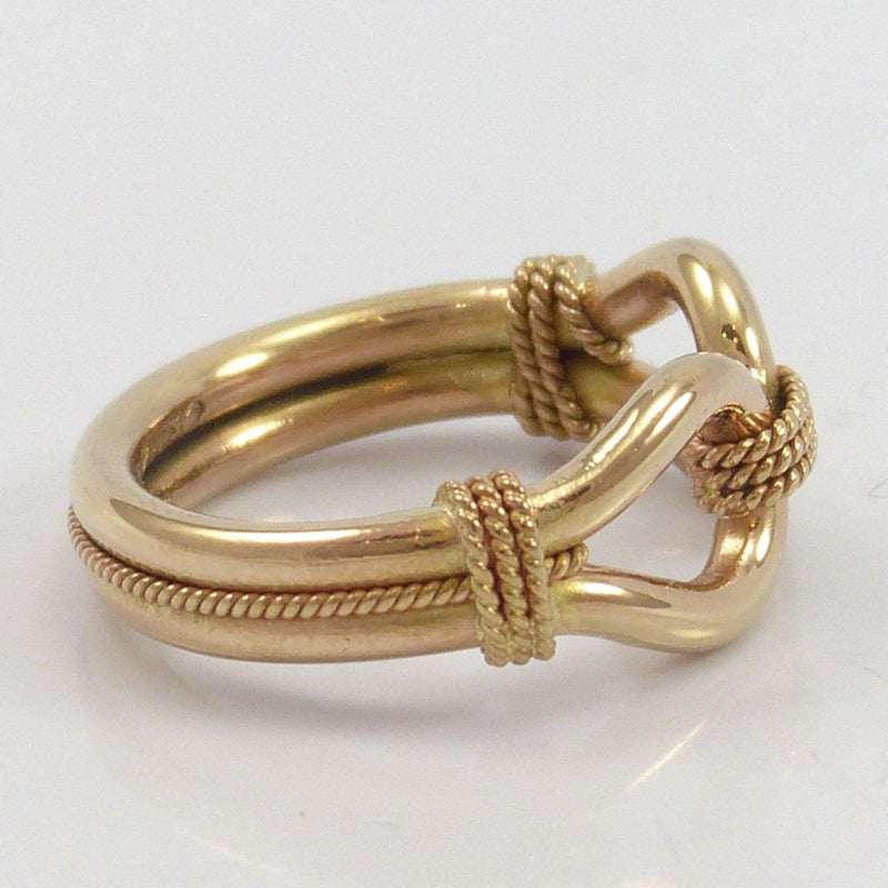 Gold Horse Whisper Ring by Steve Arviso - Garland&