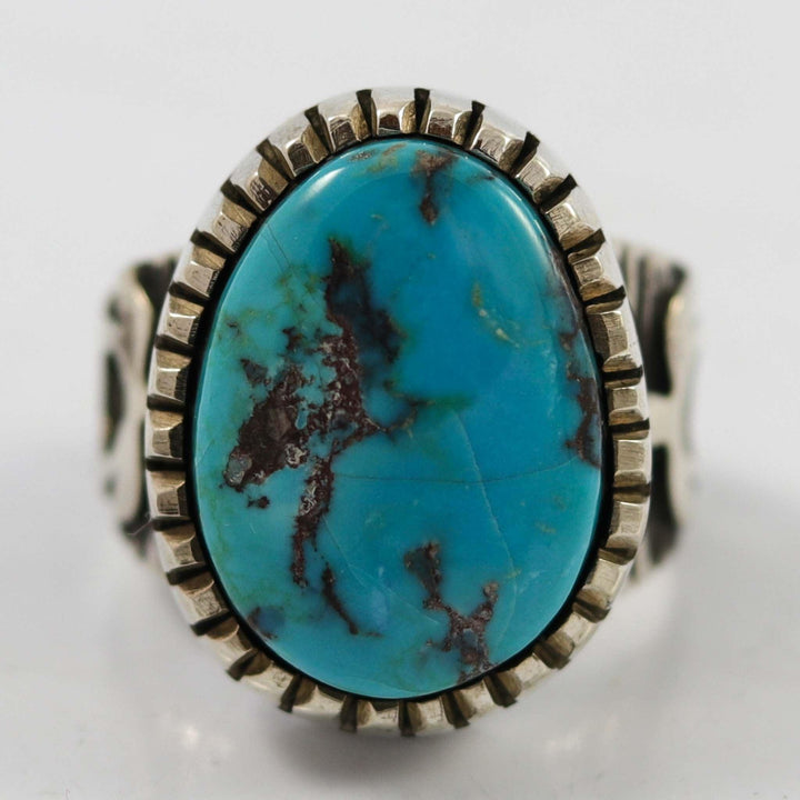 Bisbee Turquoise Ring by Kee Yazzie - Garland's