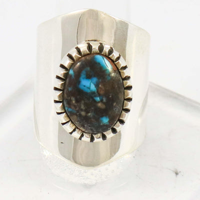Bisbee Turquoise Ring by Kee Yazzie - Garland's