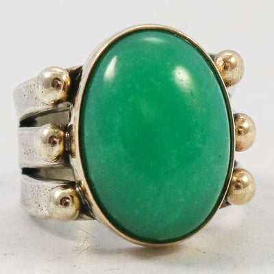Chrysoprase Ring by Noah Pfeffer - Garland's