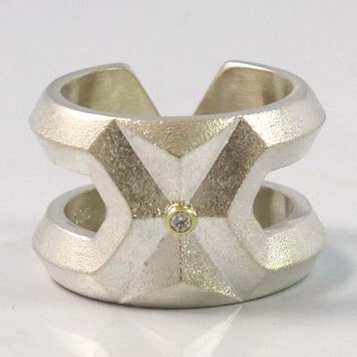 Diamond Hexagon Ring by Maria Samora - Garland's