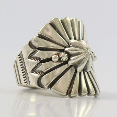 Fluted Bead Ring by Thomas Jim - Garland's