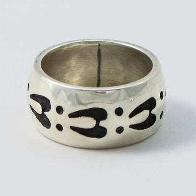 Hopi Overlay Ring by Anderson Koinva - Garland's