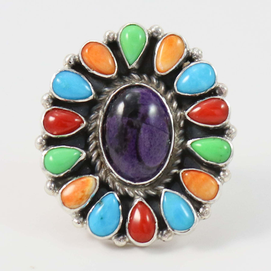 Multi-Stone Cluster Ring by Don Lucas - Garland's