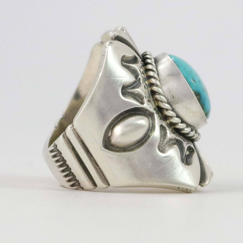 Turquoise Mountain Ring by Thomas Jim - Garland&