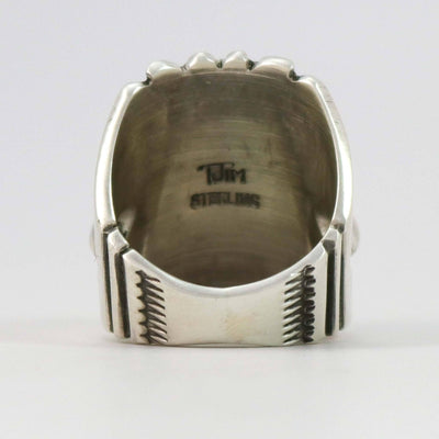 Turquoise Mountain Ring by Thomas Jim - Garland's