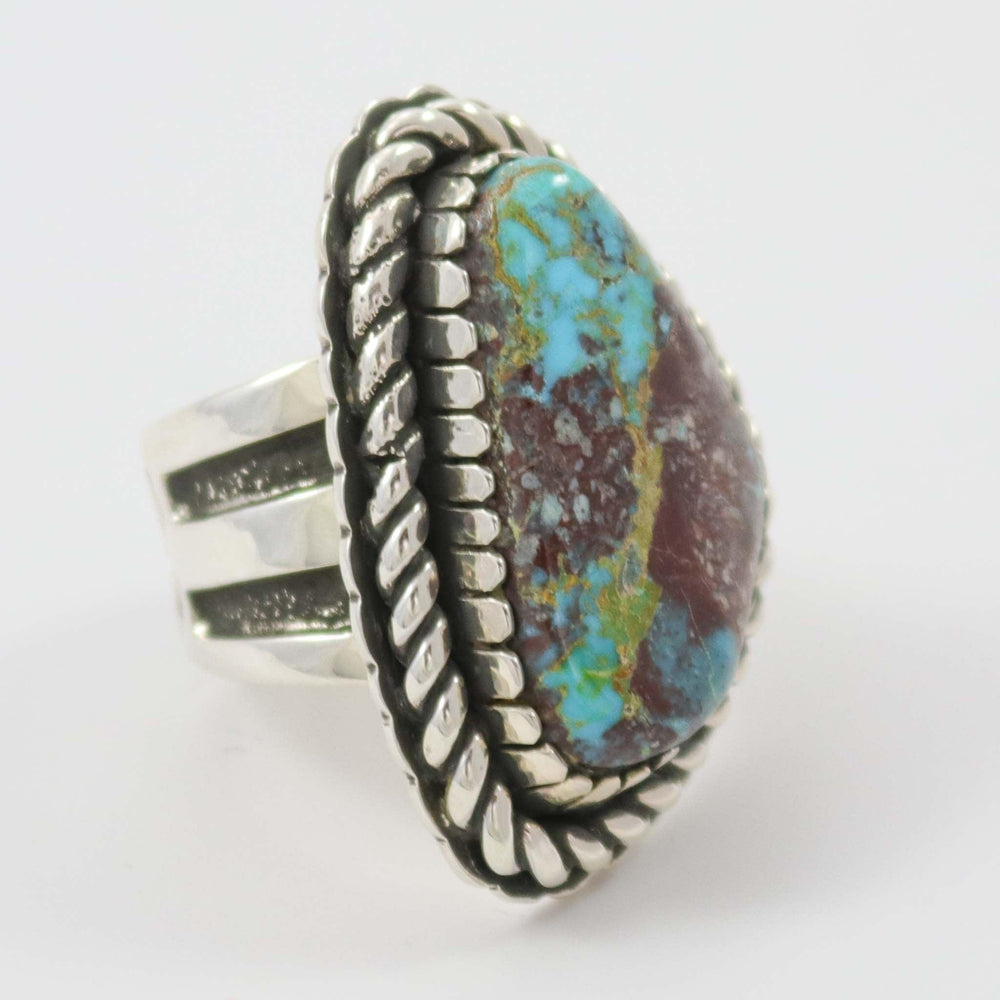 Bisbee Turquoise Ring by Tommy Jackson - Garland's