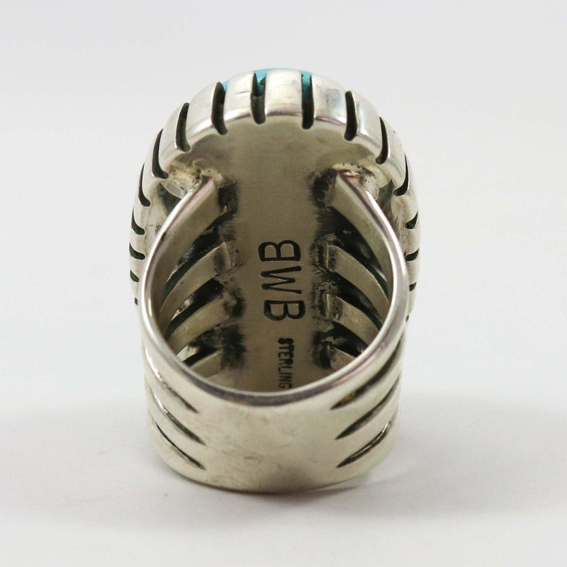 Castle Dome Turquoise Ring by Bruce Eckhardt and Brett Bastien - Garland&
