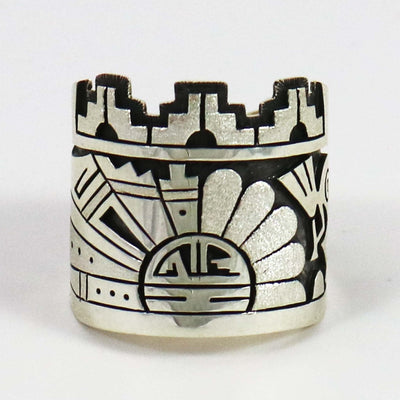 Rising Sun Ring by Berra Tawahongva - Garland's