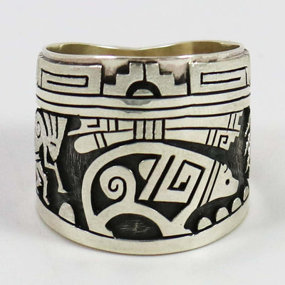 Medicine Bear Ring by Berra Tawahongva - Garland's