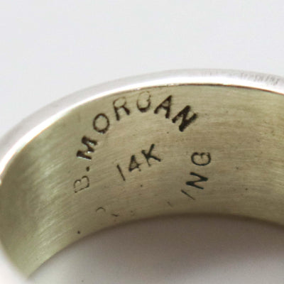 Gold on Silver Ring by Bruce Morgan - Garland's