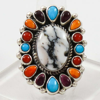 Multi-Stone Ring by Clarissa and Vernon Hale - Garland's