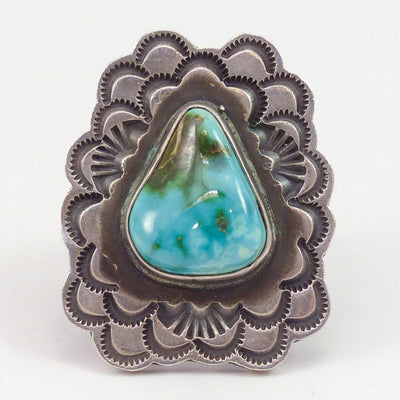 Fox Turquoise Ring by Tommy Jackson - Garland's