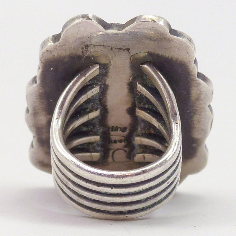 Fox Turquoise Ring by Tommy Jackson - Garland&
