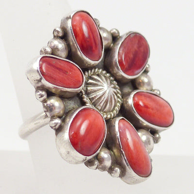 Spiny Oyster Cluster Ring by Oliver Smith - Garland's