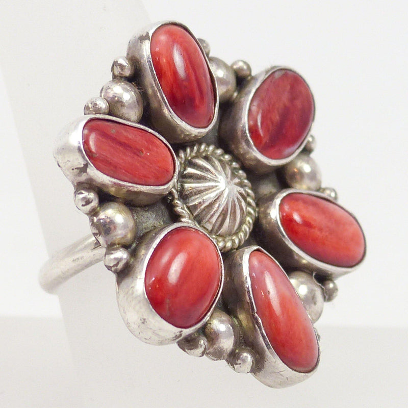 Spiny Oyster Cluster Ring by Oliver Smith - Garland&