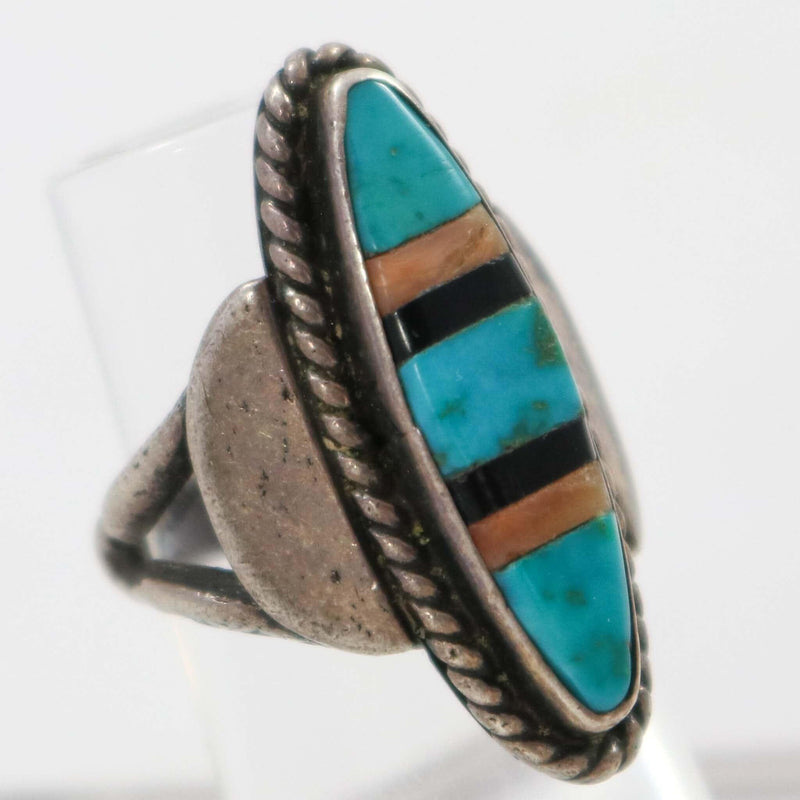 1960s Inlay Ring by Vintage Collection - Garland&