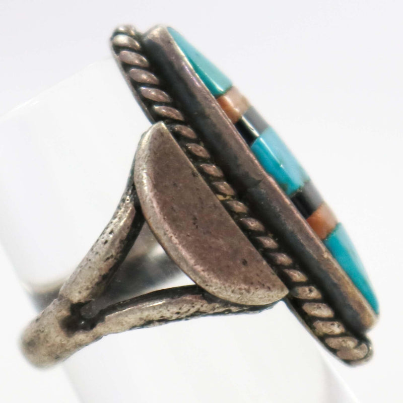 1960s Inlay Ring by Vintage Collection - Garland&