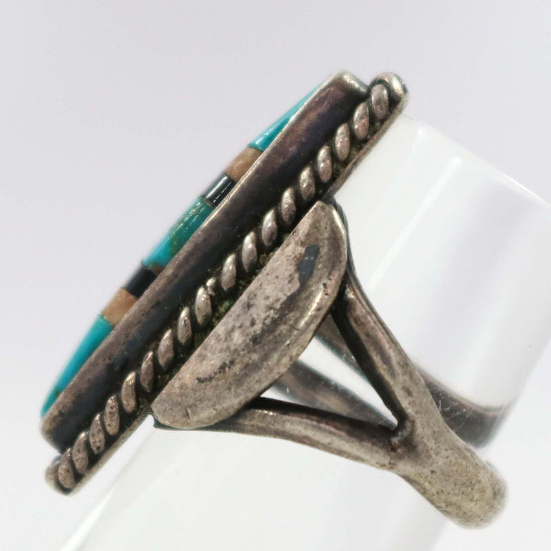 1960s Inlay Ring by Vintage Collection - Garland&