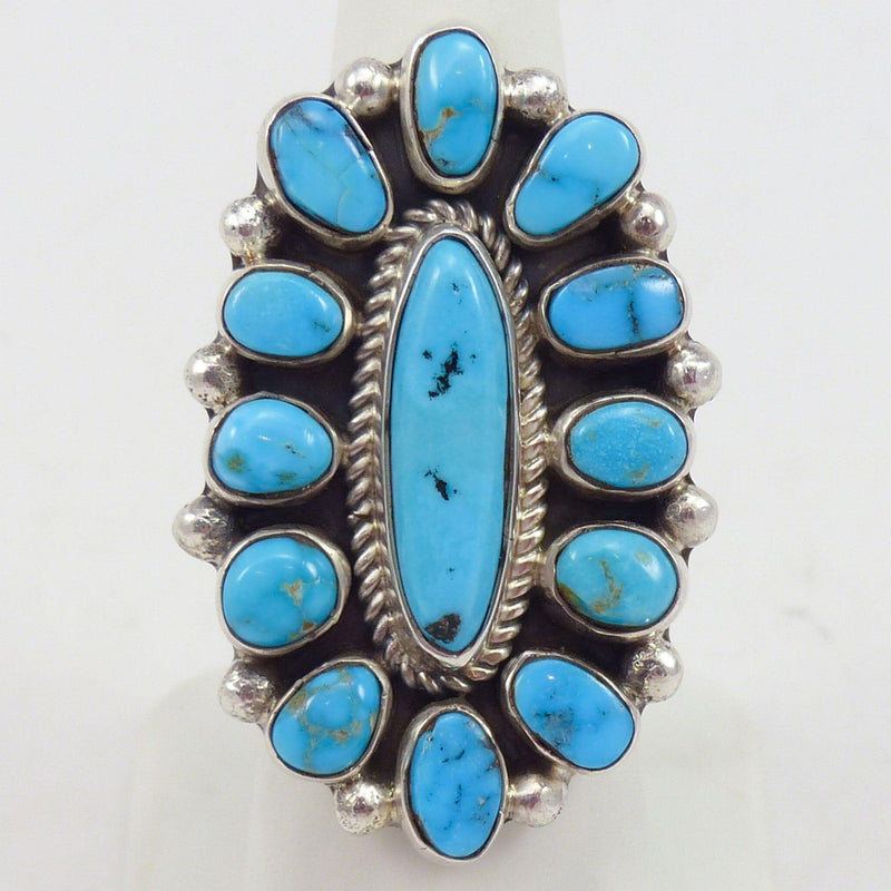 Sleeping Beauty Turquoise Ring by Clarissa and Vernon Hale - Garland&