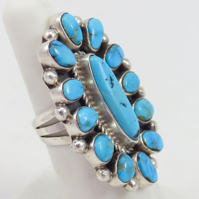Sleeping Beauty Turquoise Ring by Clarissa and Vernon Hale - Garland's