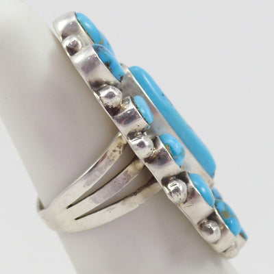 Sleeping Beauty Turquoise Ring by Clarissa and Vernon Hale - Garland's