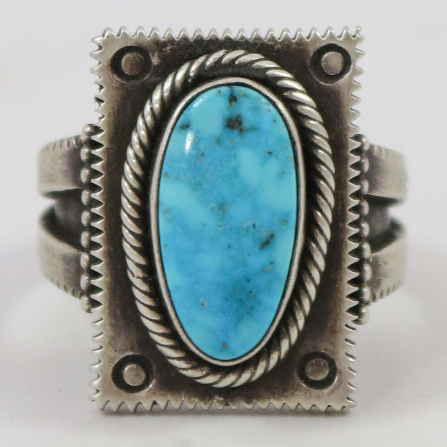 Blue Ridge Turquoise Ring by Steve Arviso - Garland's