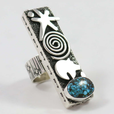Kingman Turquoise Ring by Alex Sanchez - Garland's