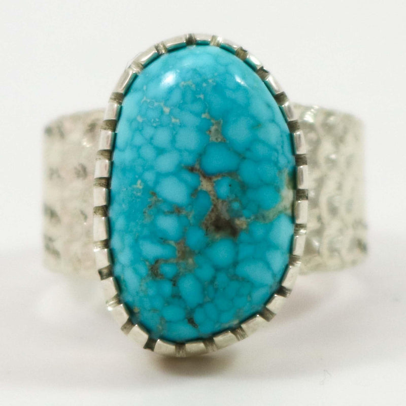 Hidden Valley Turquoise Ring by Alvin Yellowhorse - Garland&
