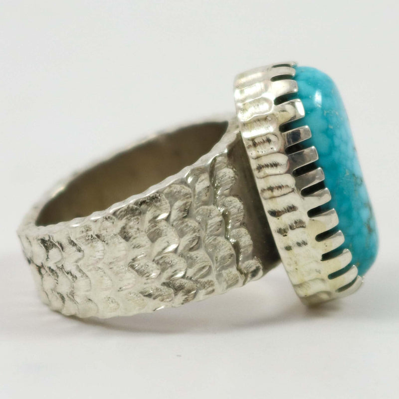 Hidden Valley Turquoise Ring by Alvin Yellowhorse - Garland&
