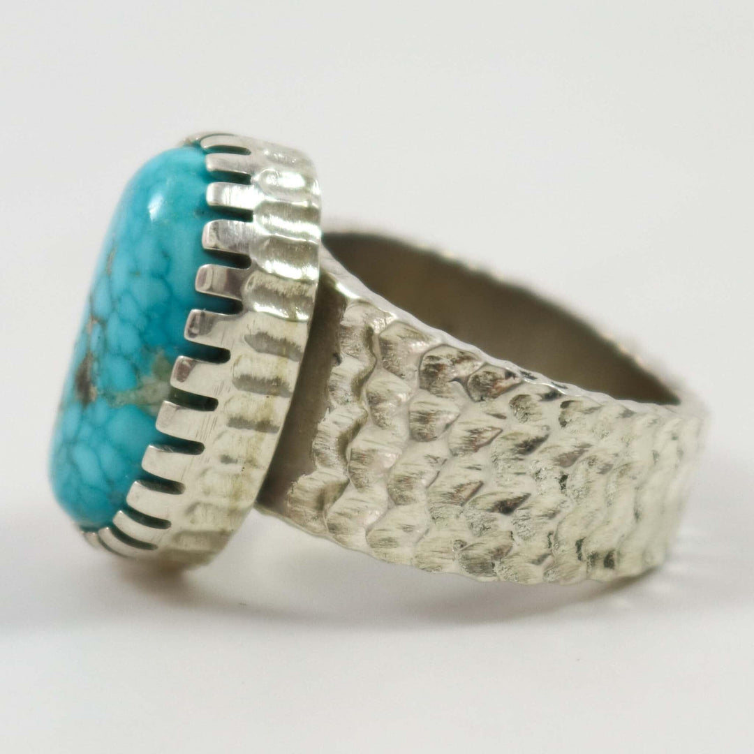 Hidden Valley Turquoise Ring by Alvin Yellowhorse - Garland's