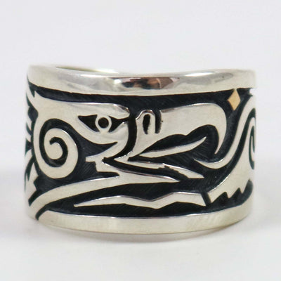 Eagle Ring by Ruben Saufkie - Garland's