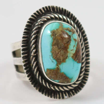 Sleeping Beauty Turquoise Ring by Tommy Jackson - Garland's