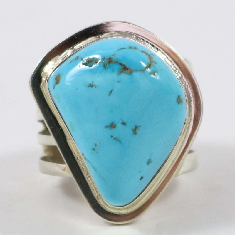 Sleeping Beauty Turquoise Ring by Tommy Jackson - Garland&