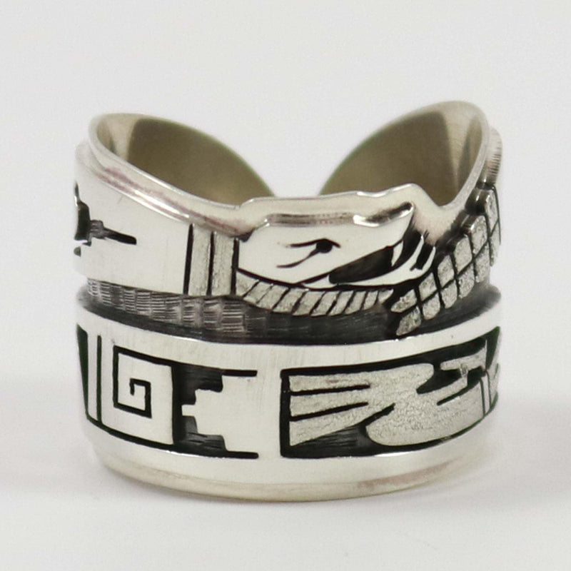 Rattlesnake Ring by Berra Tawahongva - Garland&