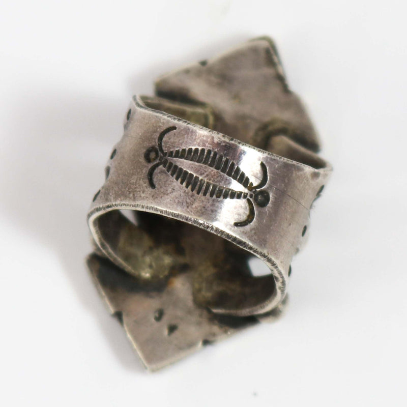 Turquoise and Jet Ring by Jock Favour - Garland&