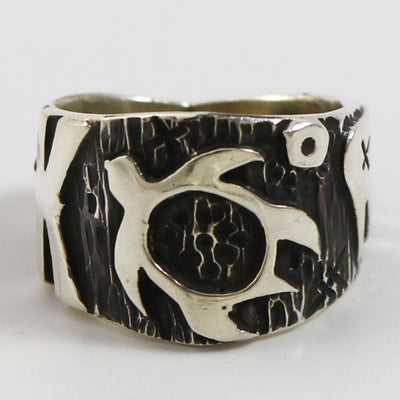 Petroglyph Ring by Kee Yazzie - Garland's