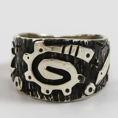 Petroglyph Ring by Kee Yazzie - Garland's