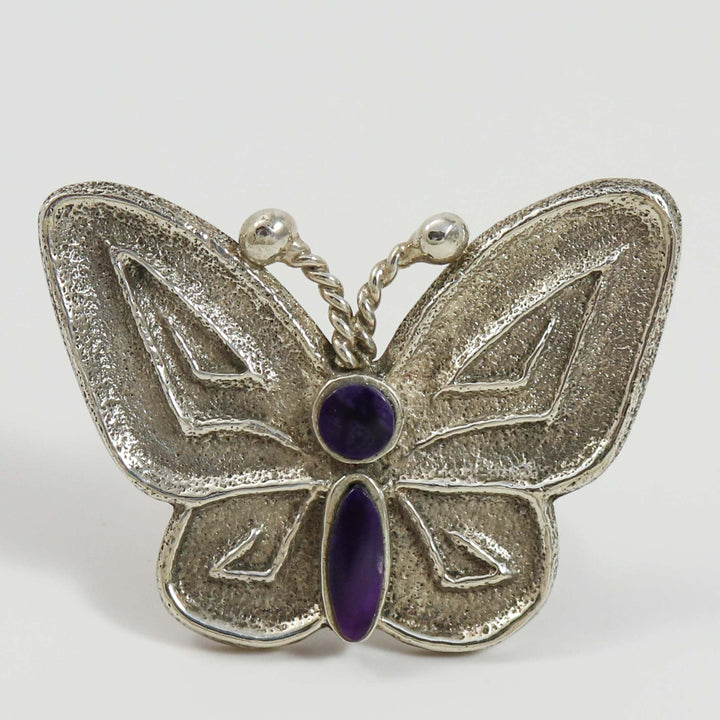 Sugilite Butterfly Ring by Seneca Brosseau - Garland's