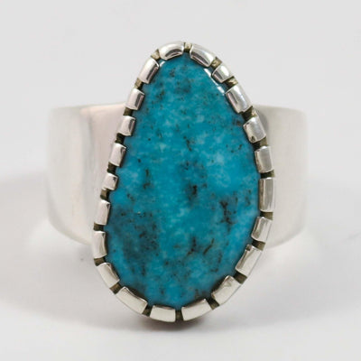 Morenci Turquoise Ring by Sherian Honhongva - Garland's