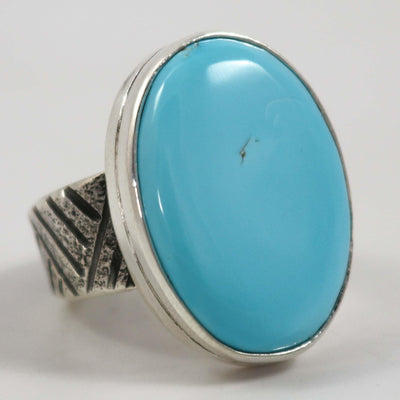 Sleeping Beauty Turquoise Ring by Noah Pfeffer - Garland's