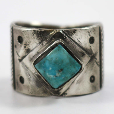 Kingman Turquoise Ring by Jock Favour - Garland's