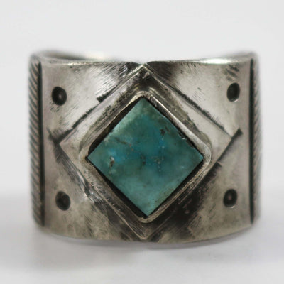 Kingman Turquoise Ring by Jock Favour - Garland's