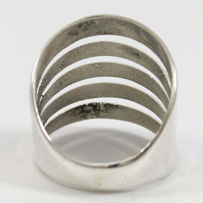Silver Split Band Ring by Alvin Thompson - Garland's