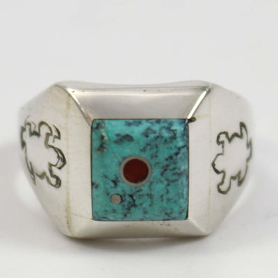 Inlay Ring by Veronica Benally - Garland's
