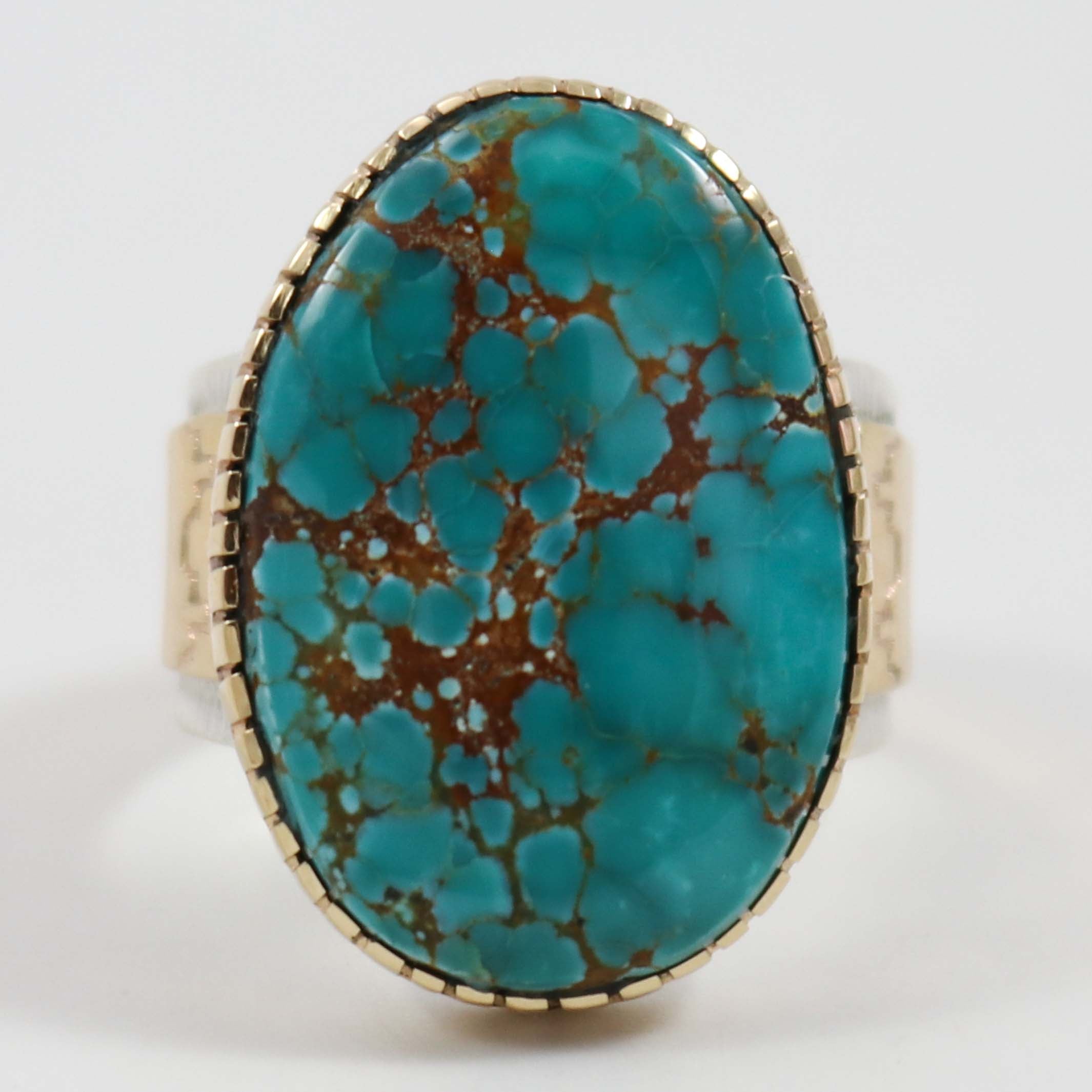 Nevada Green Turquoise Ring – Garland's