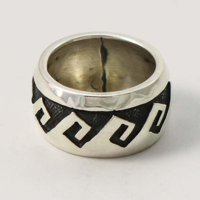 Hopi Overlay Ring by Anderson Koinva - Garland's